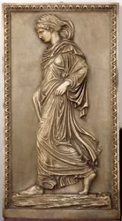 Molde de gesso do `Gradiva, da coleção de Sigmund Freud